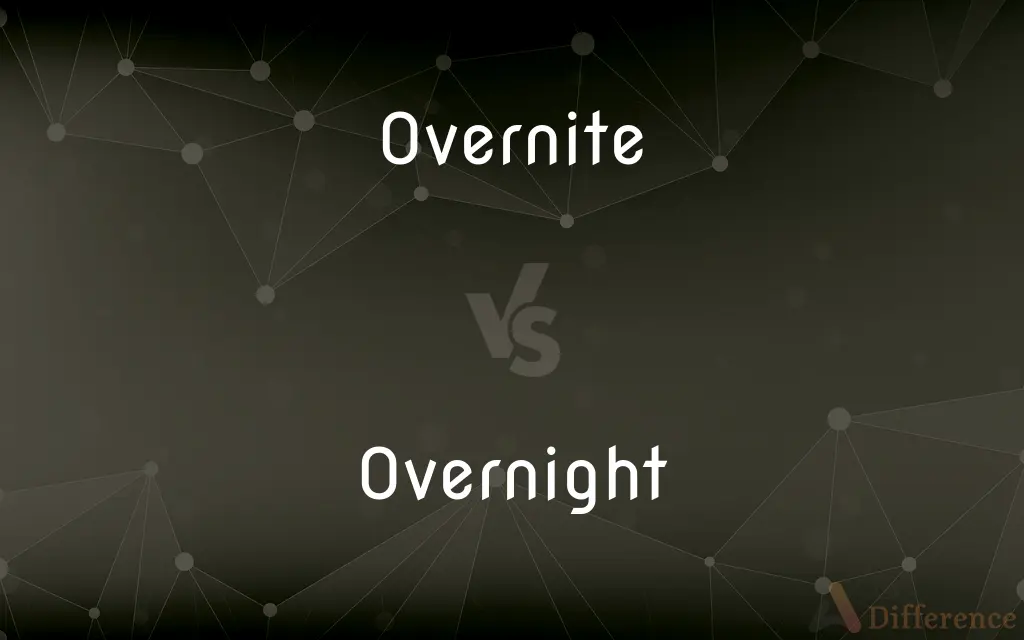 Overnite vs. Overnight — Which is Correct Spelling?
