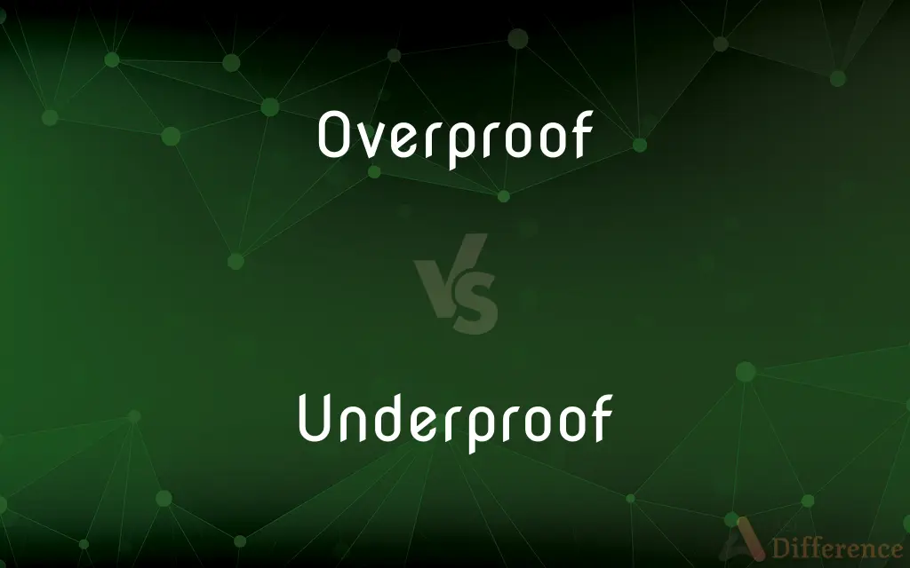 Overproof vs. Underproof — What's the Difference?