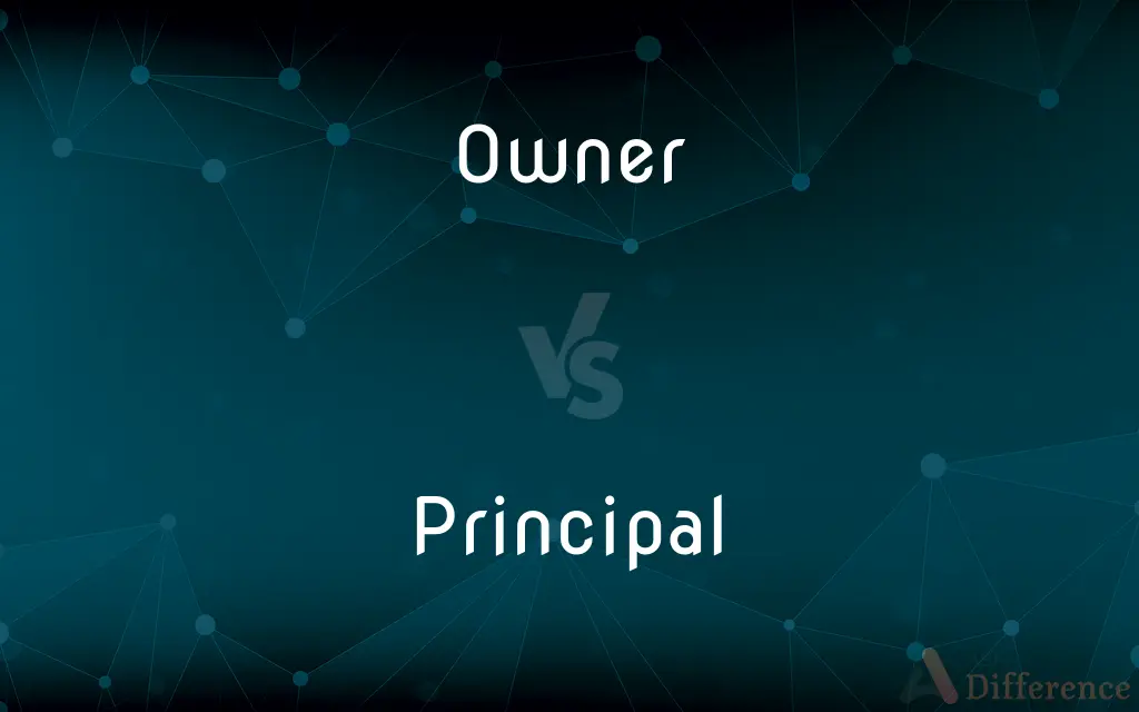 Owner vs. Principal — What's the Difference?