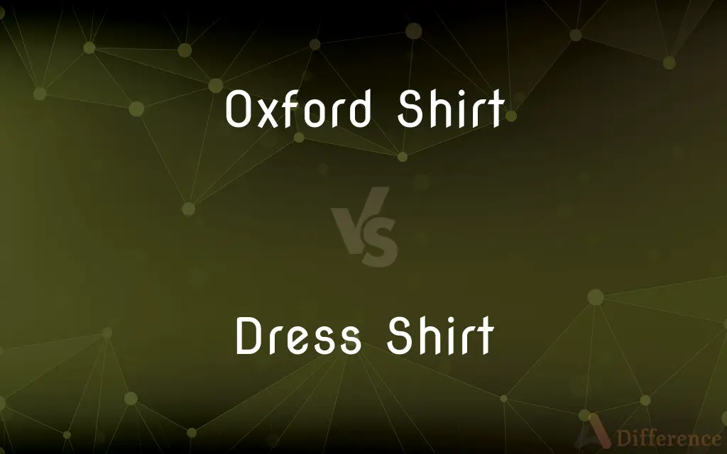 Oxford Shirt vs. Dress Shirt — What's the Difference?