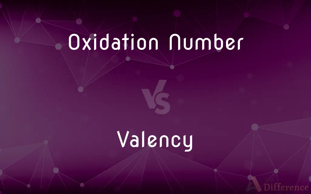 Oxidation Number vs. Valency — What's the Difference?