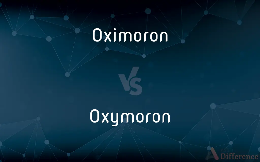 Oximoron vs. Oxymoron — Which is Correct Spelling?