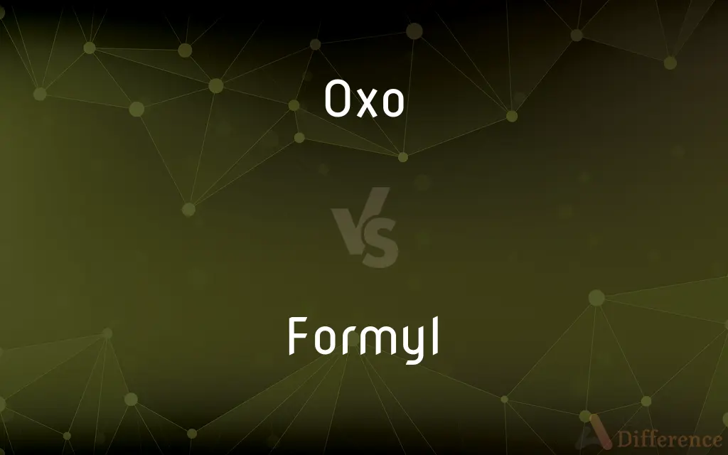 Oxo vs. Formyl — What's the Difference?