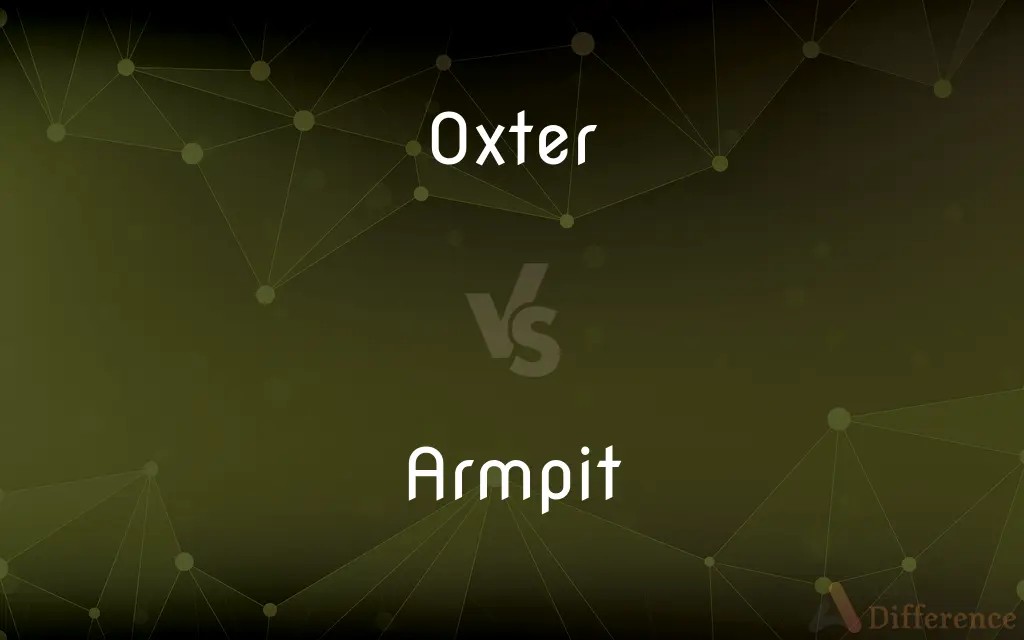 Oxter vs. Armpit — What's the Difference?