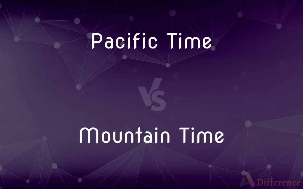 Pacific Time vs. Mountain Time — What's the Difference?