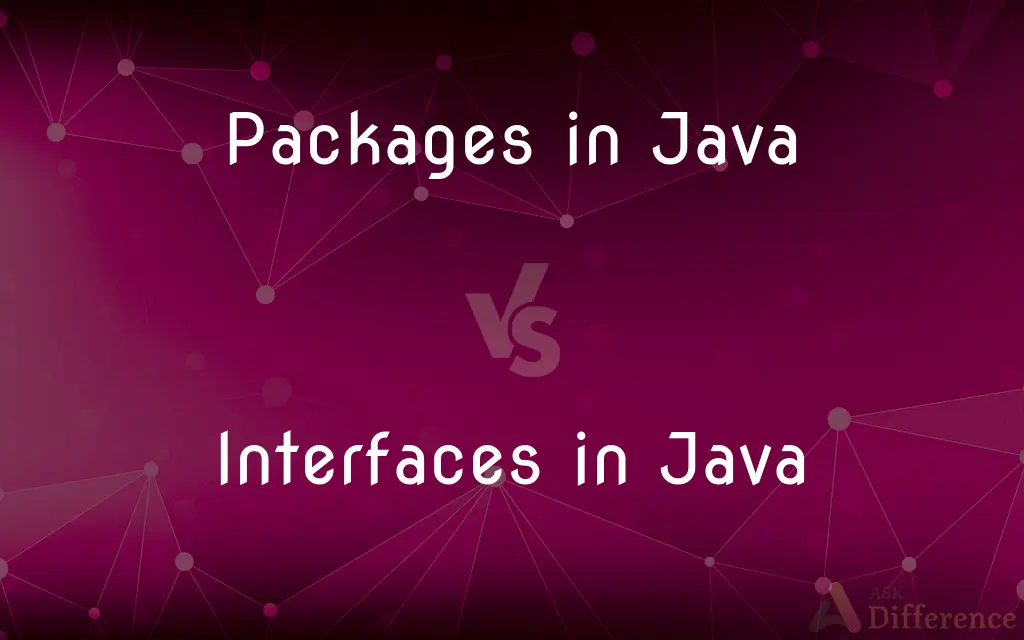 Packages in Java vs. Interfaces in Java — What's the Difference?