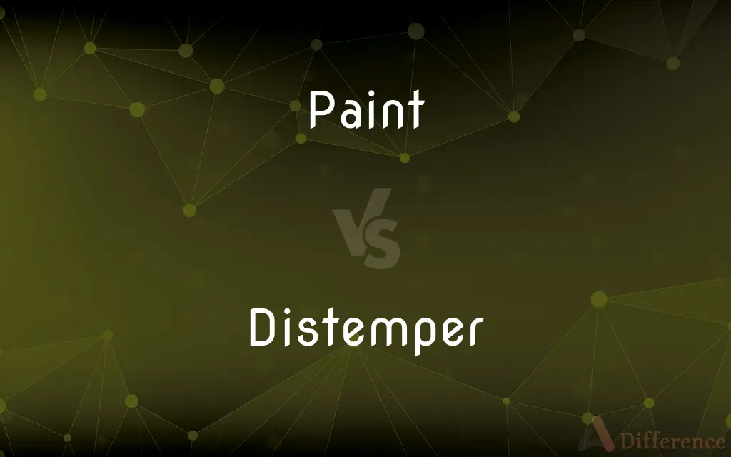 Paint vs. Distemper — What's the Difference?