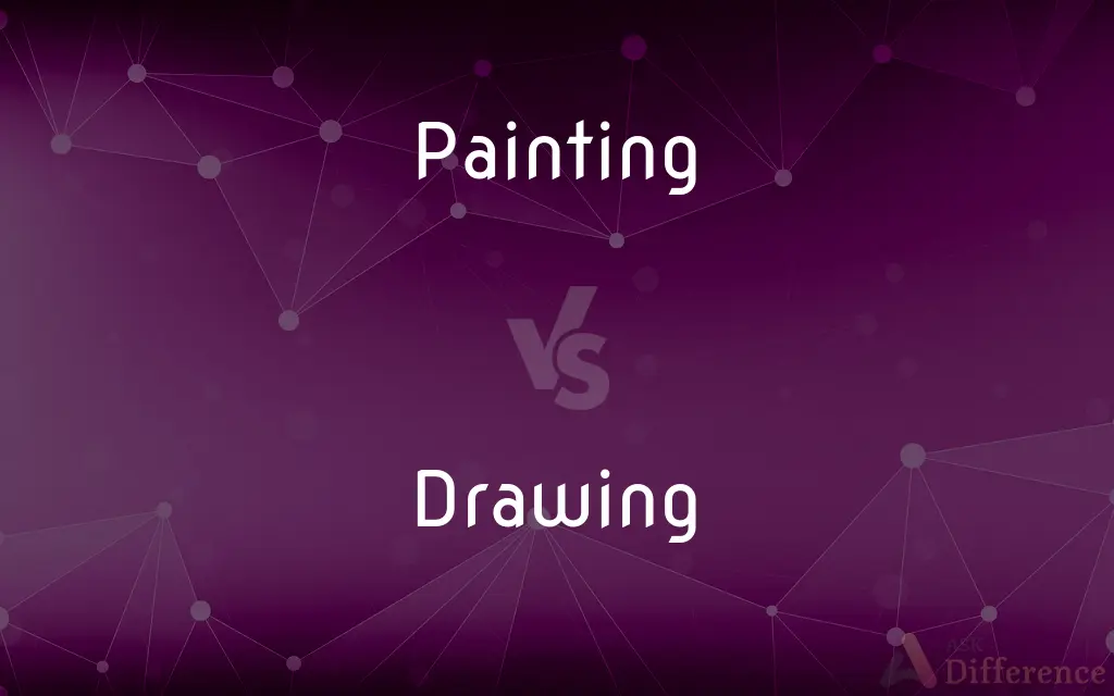 Painting vs. Drawing — What's the Difference?