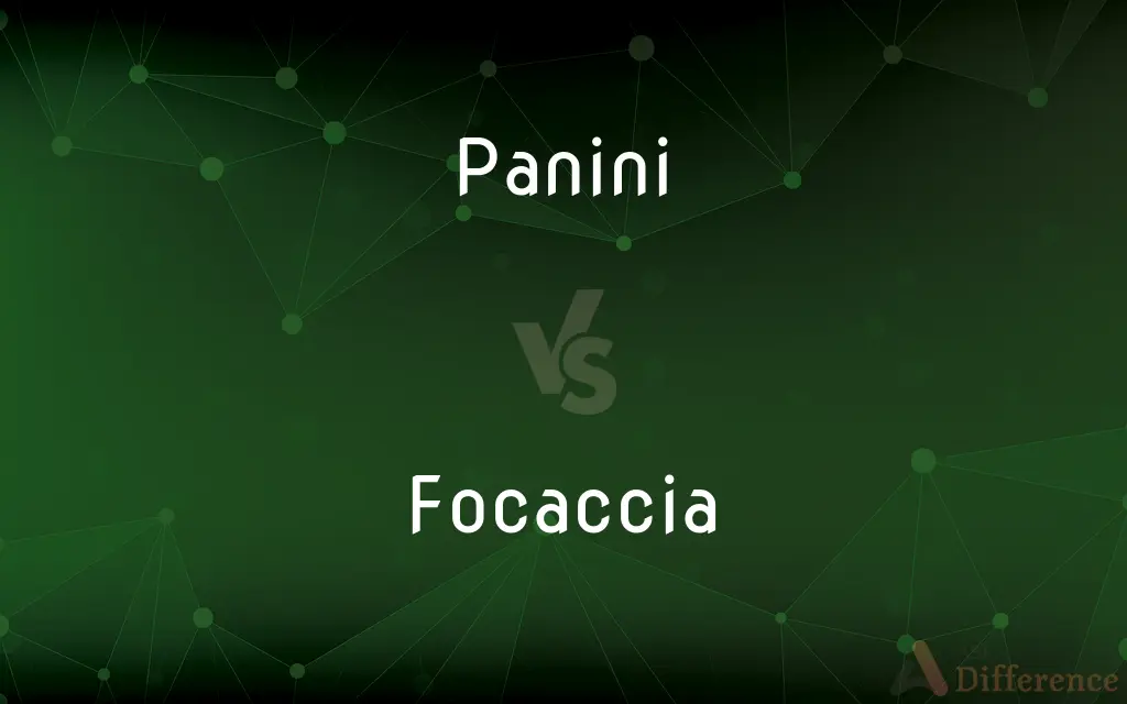 Panini vs. Focaccia — What's the Difference?