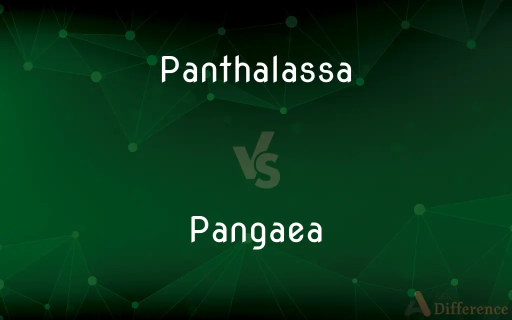 Panthalassa vs. Pangaea — What's the Difference?