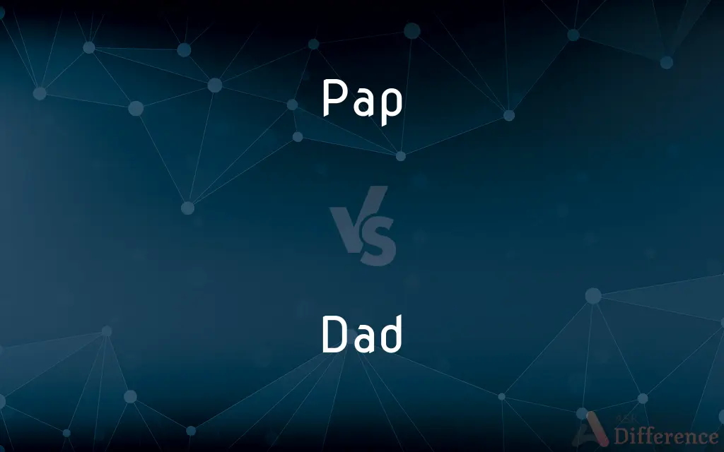 Pap vs. Dad — What's the Difference?