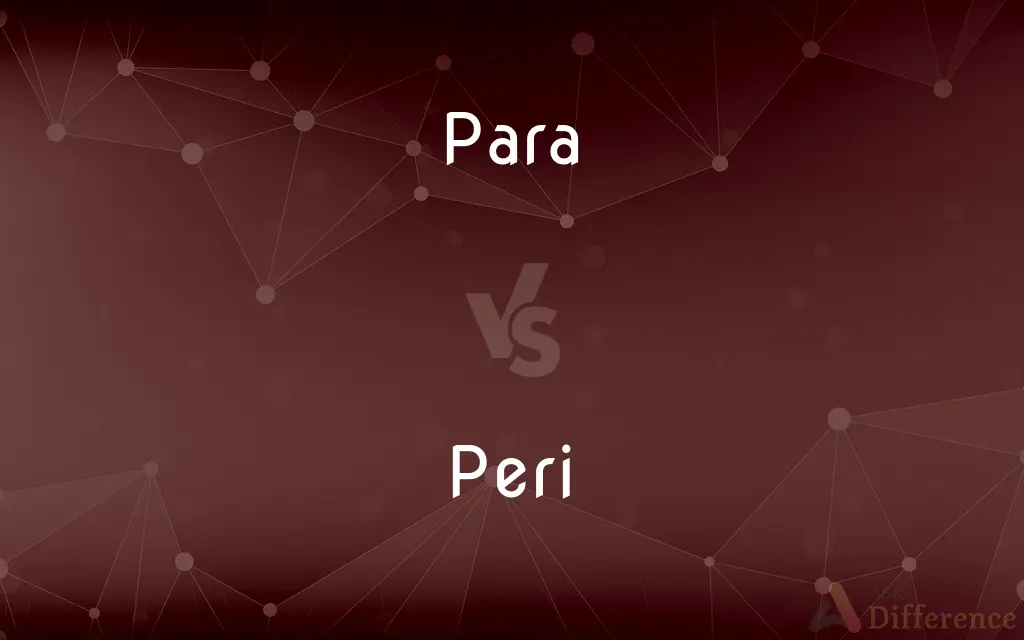 Para vs. Peri — What's the Difference?
