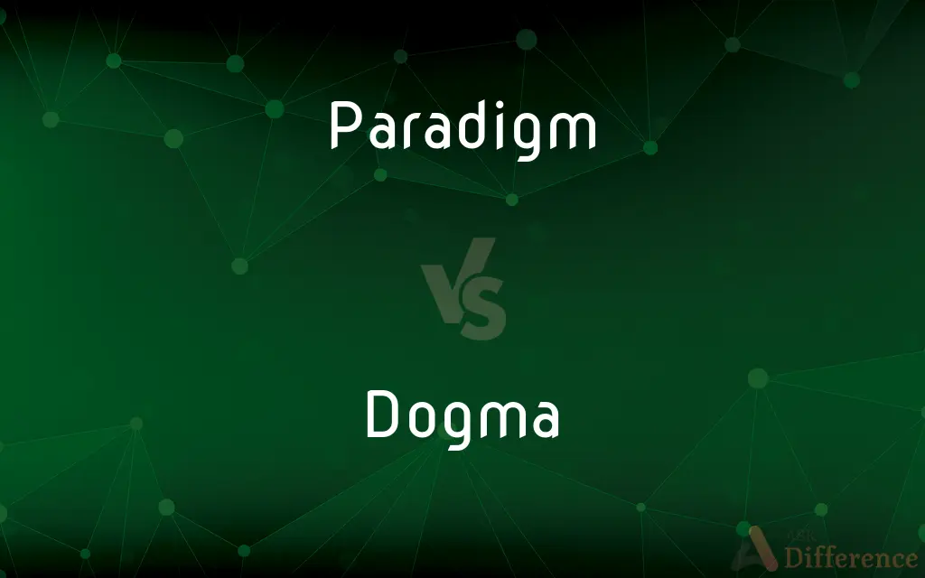 Paradigm vs. Dogma — What's the Difference?