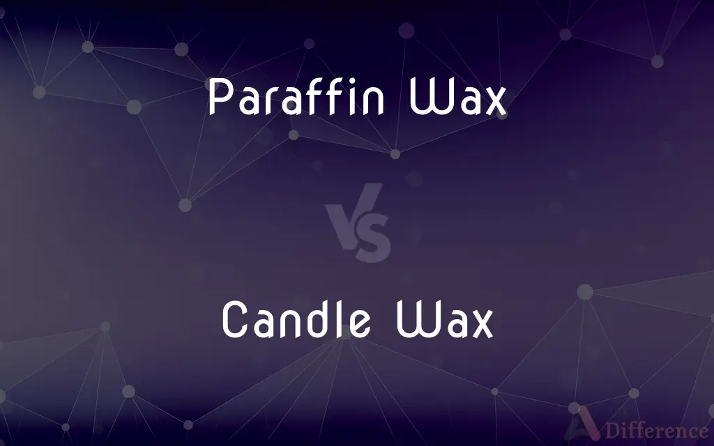 Paraffin Wax vs. Candle Wax — What's the Difference?