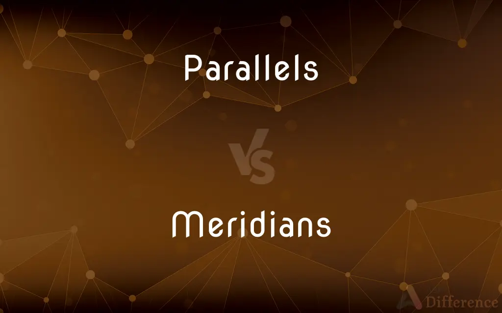 Parallels vs. Meridians — What's the Difference?