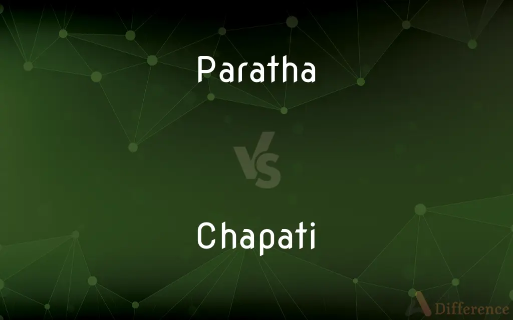 Paratha vs. Chapati — What's the Difference?