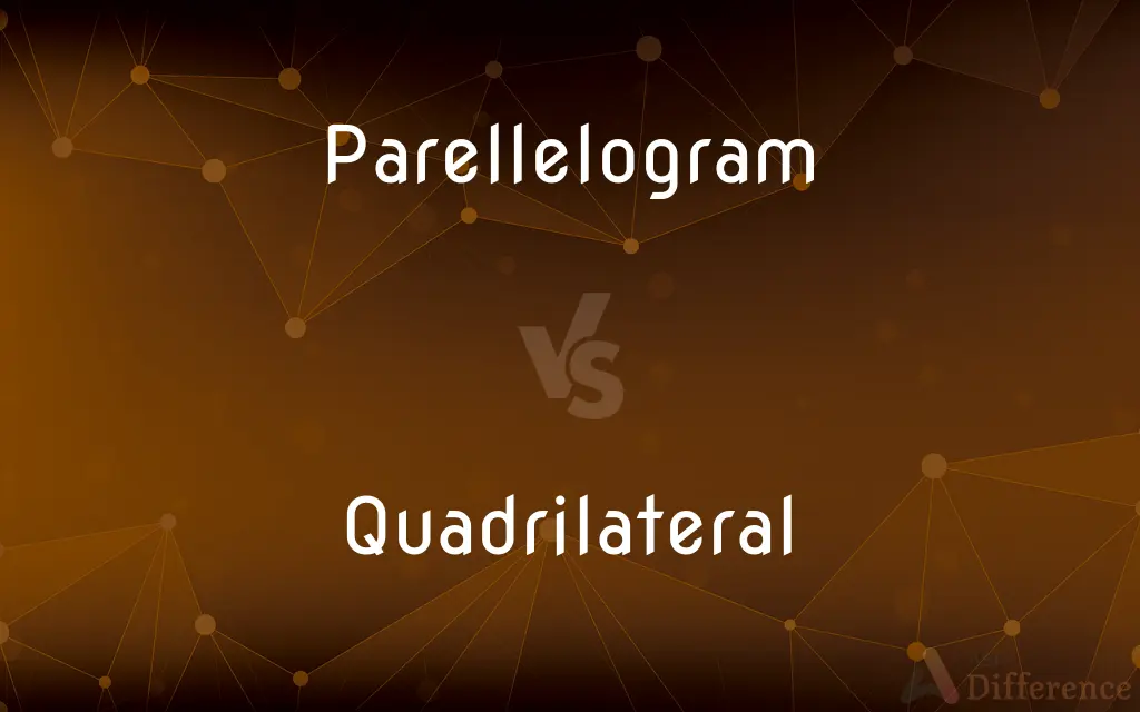 Parellelogram vs. Quadrilateral — What's the Difference?