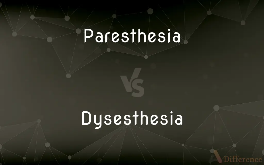Paresthesia vs. Dysesthesia — What's the Difference?