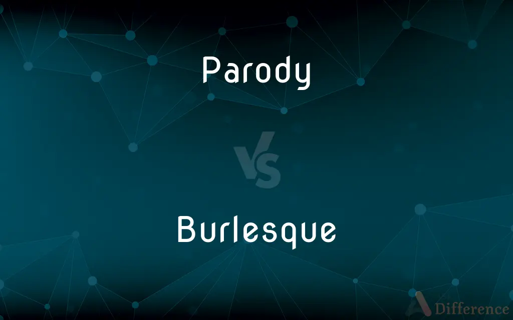 Parody vs. Burlesque — What's the Difference?