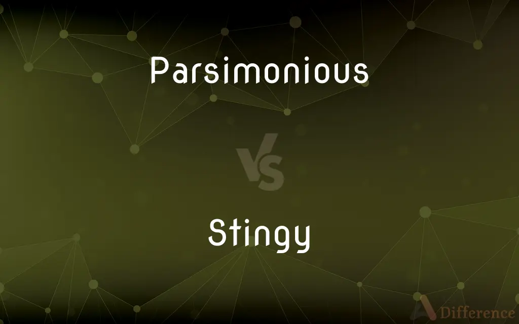 Parsimonious vs. Stingy — What's the Difference?