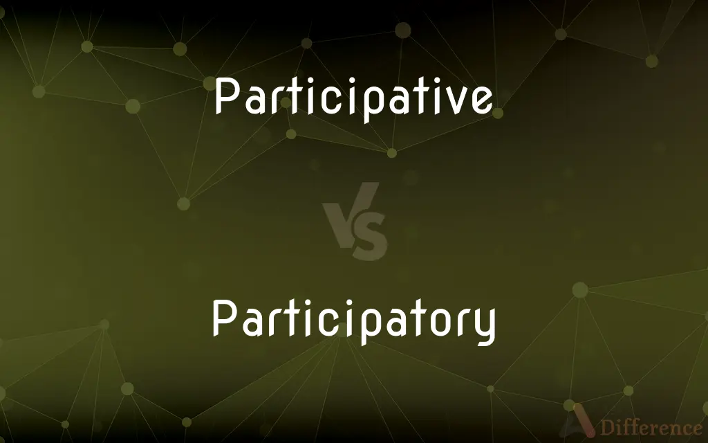 Participative vs. Participatory — What's the Difference?