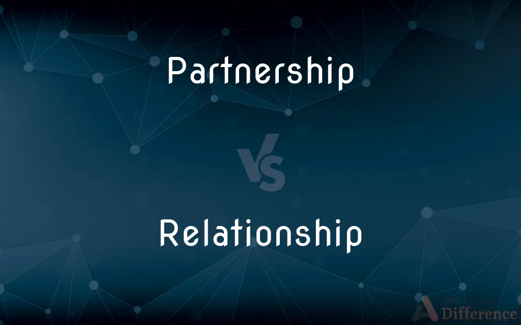 Partnership vs. Relationship — What's the Difference?