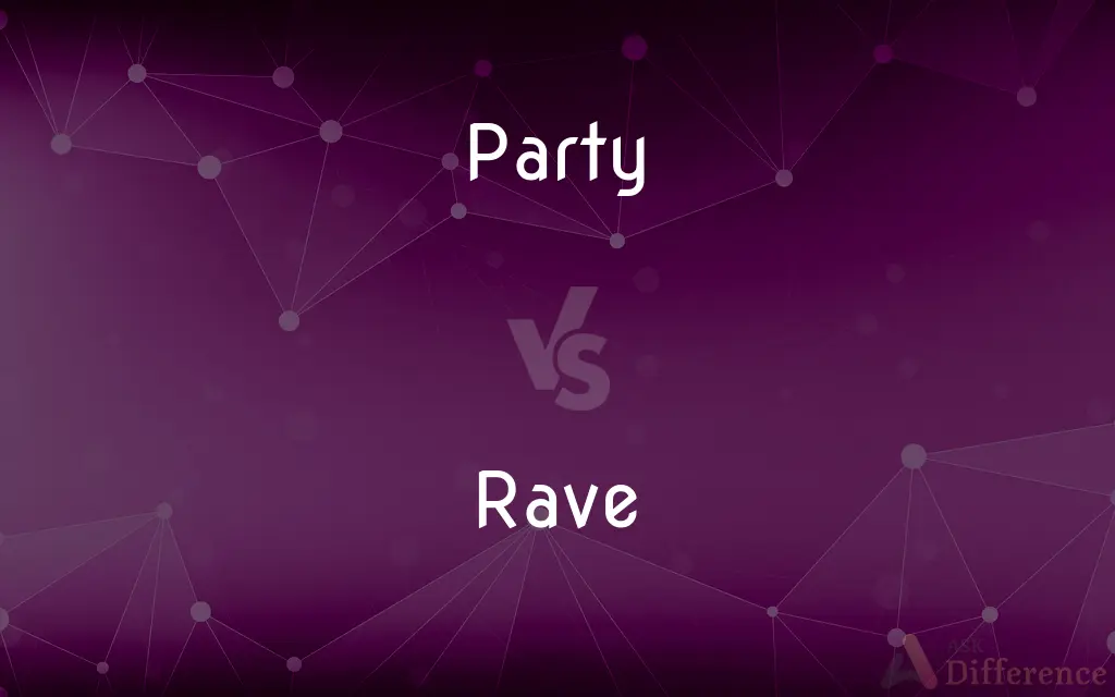 Party vs. Rave — What's the Difference?