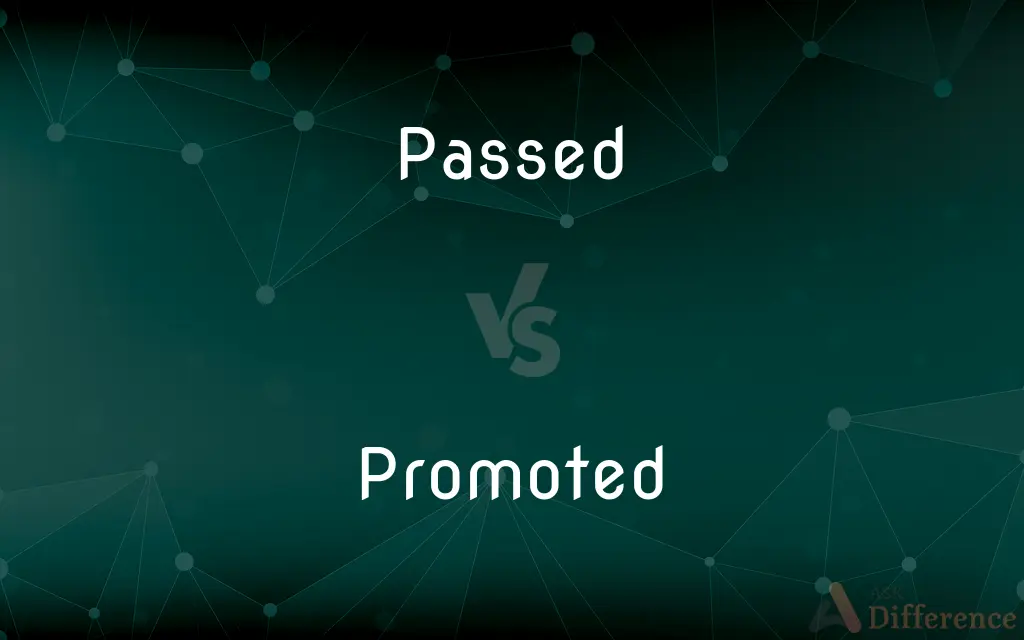 Passed vs. Promoted — What's the Difference?