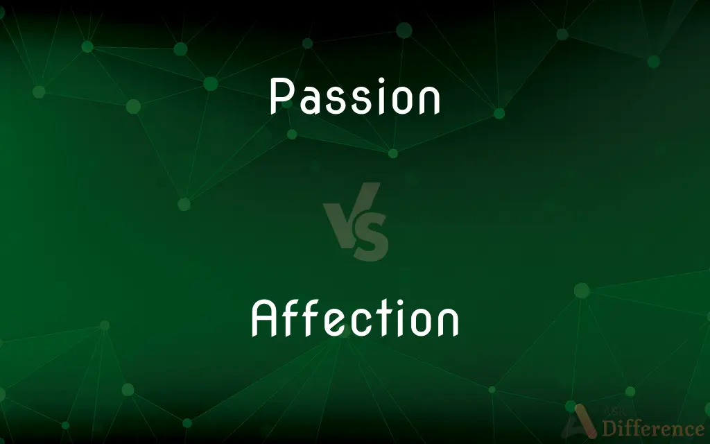 Passion vs. Affection — What's the Difference?