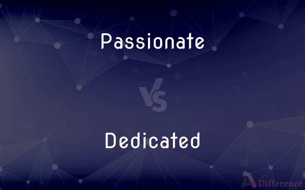 Passionate vs. Dedicated — What's the Difference?