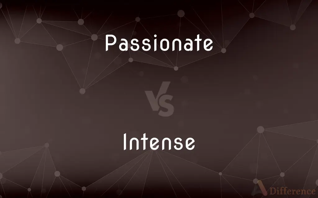 Passionate vs. Intense — What's the Difference?
