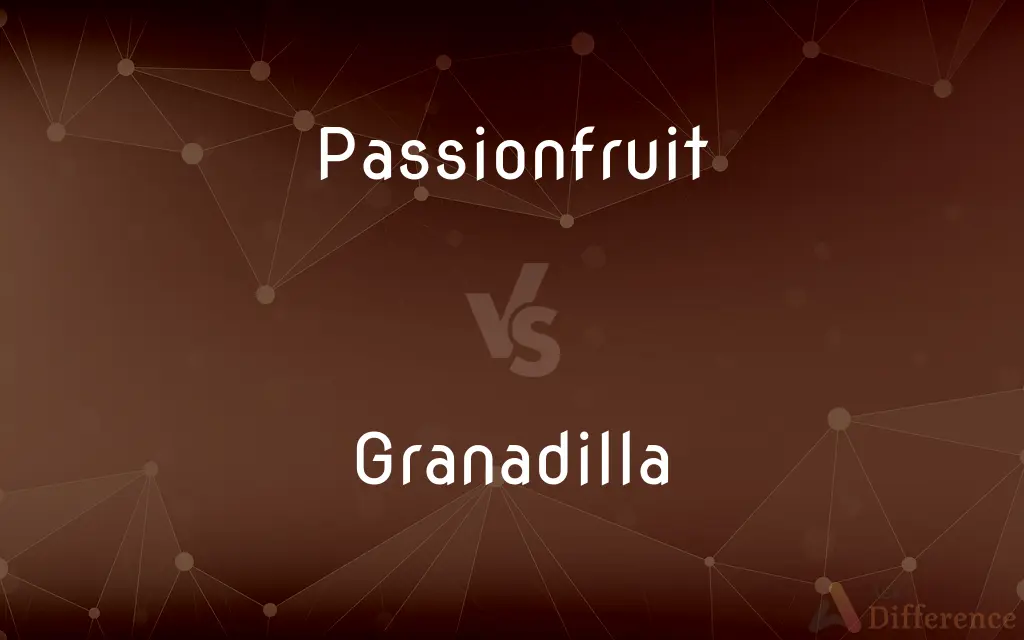Passionfruit vs. Granadilla — What's the Difference?