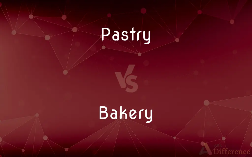 Pastry vs. Bakery — What's the Difference?
