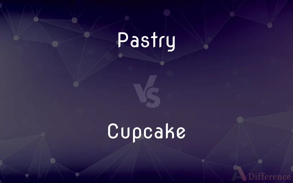 Pastry vs. Cupcake — What's the Difference?