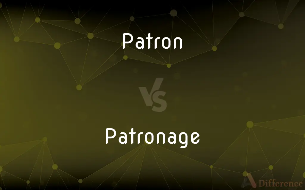 Patron vs. Patronage — What's the Difference?
