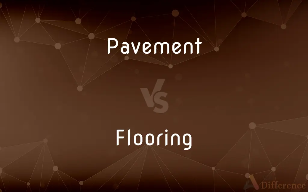 Pavement vs. Flooring — What's the Difference?