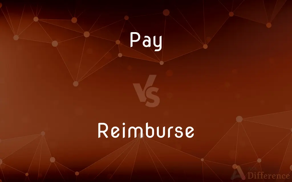 Pay vs. Reimburse — What's the Difference?