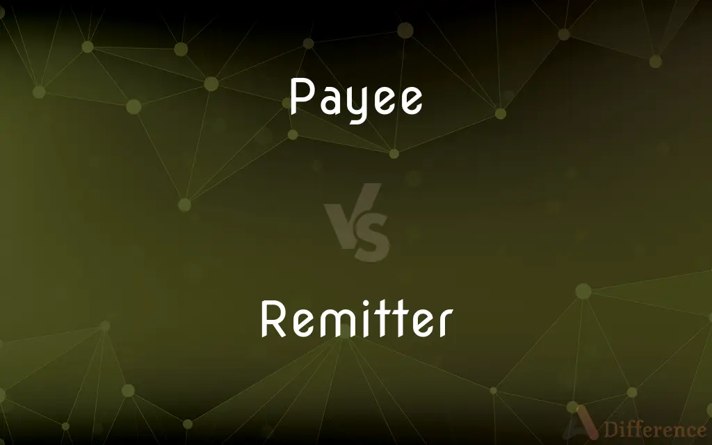 Payee vs. Remitter — What's the Difference?