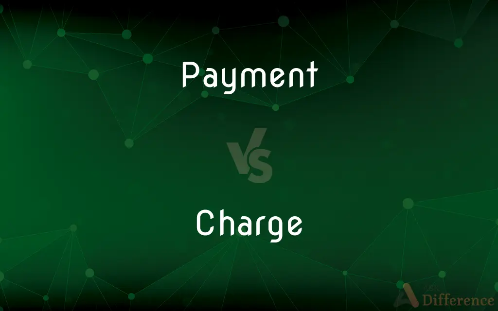 Payment vs. Charge — What's the Difference?