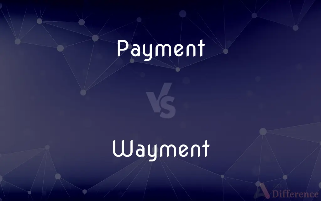 Payment vs. Wayment — What's the Difference?