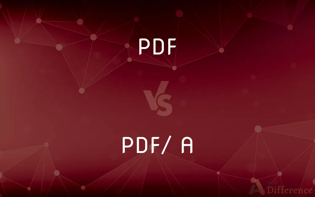 PDF vs. PDF/ A — What's the Difference?