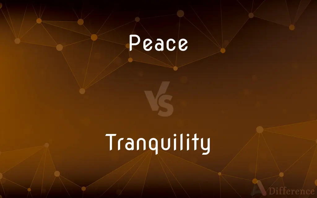 Peace vs. Tranquility — What's the Difference?