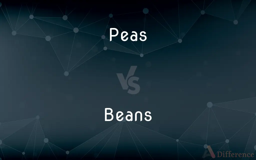 Peas vs. Beans — What's the Difference?