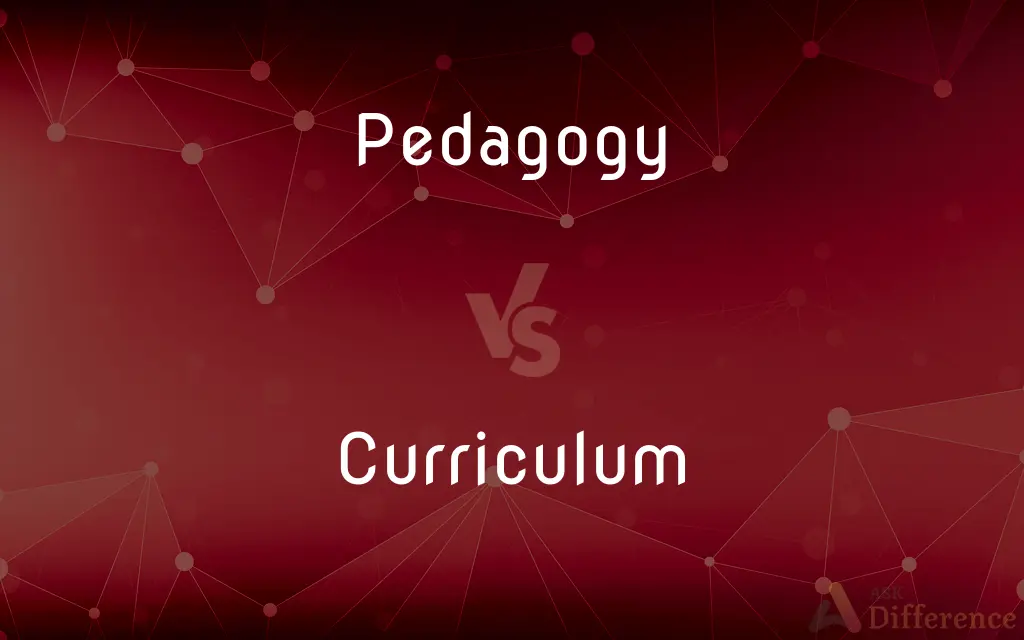 Pedagogy vs. Curriculum — What's the Difference?
