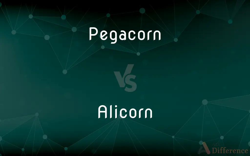 Pegacorn vs. Alicorn — What's the Difference?