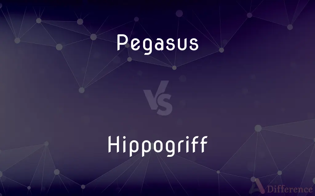 Pegasus vs. Hippogriff — What's the Difference?