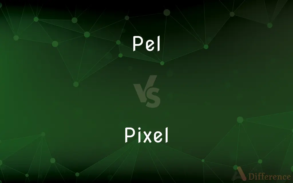 Pel vs. Pixel — What's the Difference?