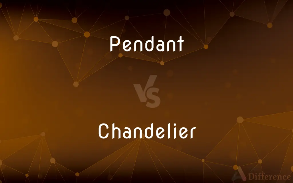 Pendant vs. Chandelier — What's the Difference?