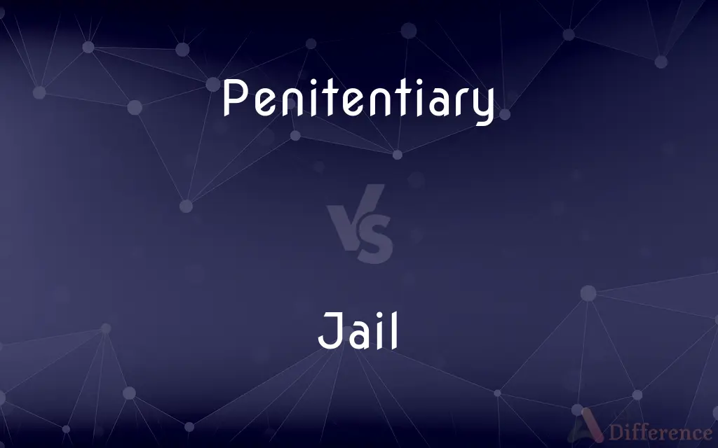 Penitentiary vs. Jail — What's the Difference?