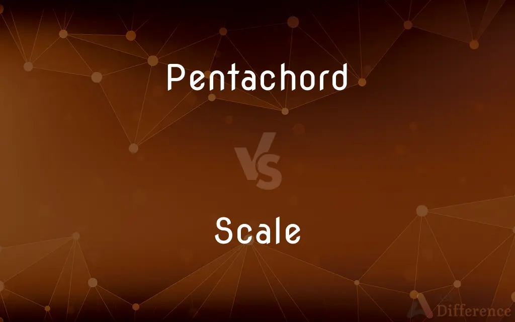 Pentachord vs. Scale — What's the Difference?